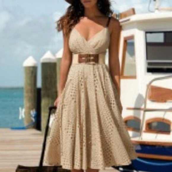 Venus eyelet dress Clearance